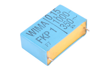 KONDENSATORIUS 0.15UF FKP1 WIMA 1000VDC, 350VAC