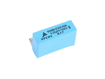 KONDENSATORIUS B32656-S7224-K504 EPCOS 0.22UF, 1250V