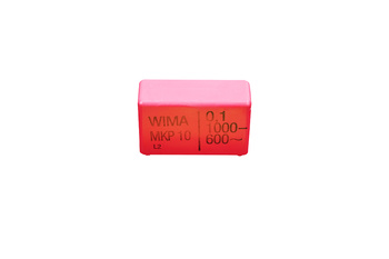 KONDENSATORIUS MKP10 WIMA 0.1UF, 1000VDC, 600VAC